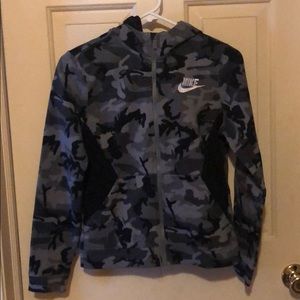 Nike Zip-up Hooded Sweatshirt